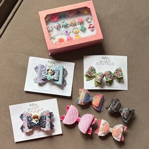Colorful Hair Bow Set